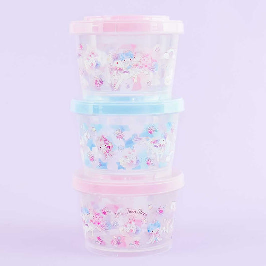 Little Twin Stars Celebration Container Set - 3 pcs