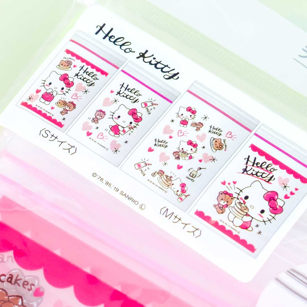 Hello Kitty Pancake Time  Zipper Bag Set