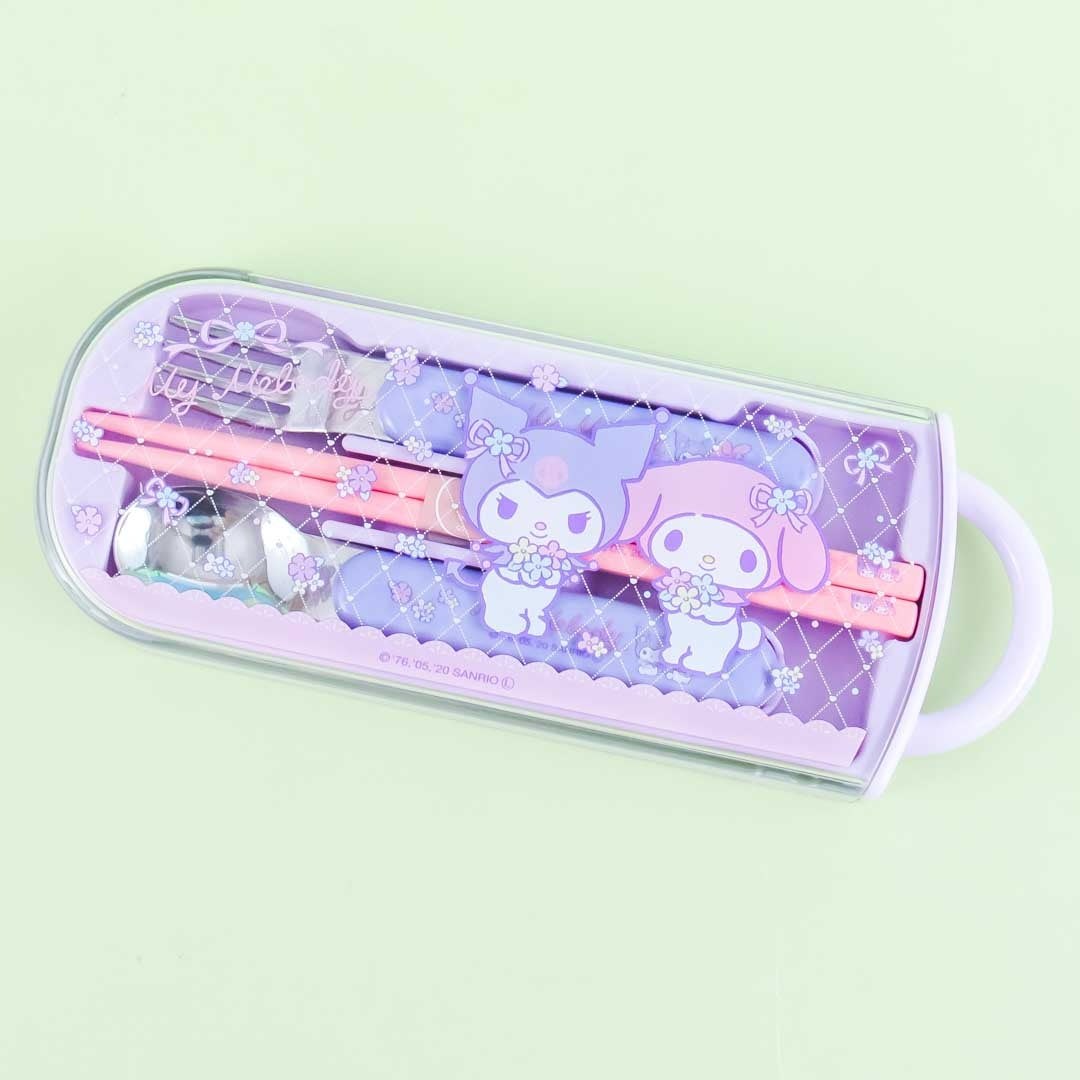 My Melody & Kuromi Springtime Utensil Set