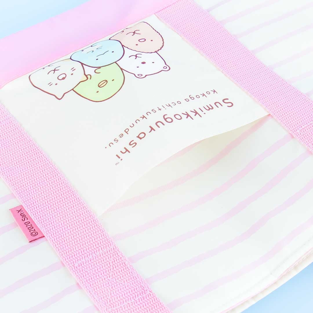 Sumikko Gurashi Striped Cold Storage Tote Bag
