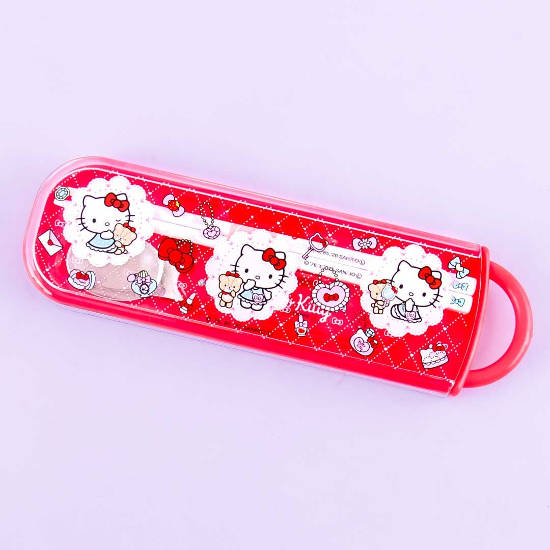 Hello Kitty’s Favorite Things Spoon & Chopsticks Set