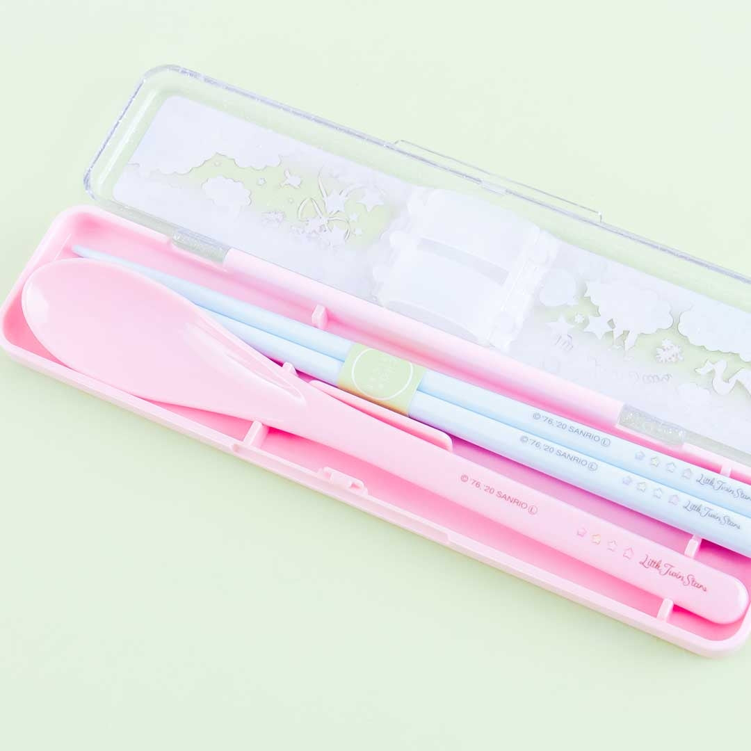 Little Twin Stars Kirakira Celebration Utensil Set