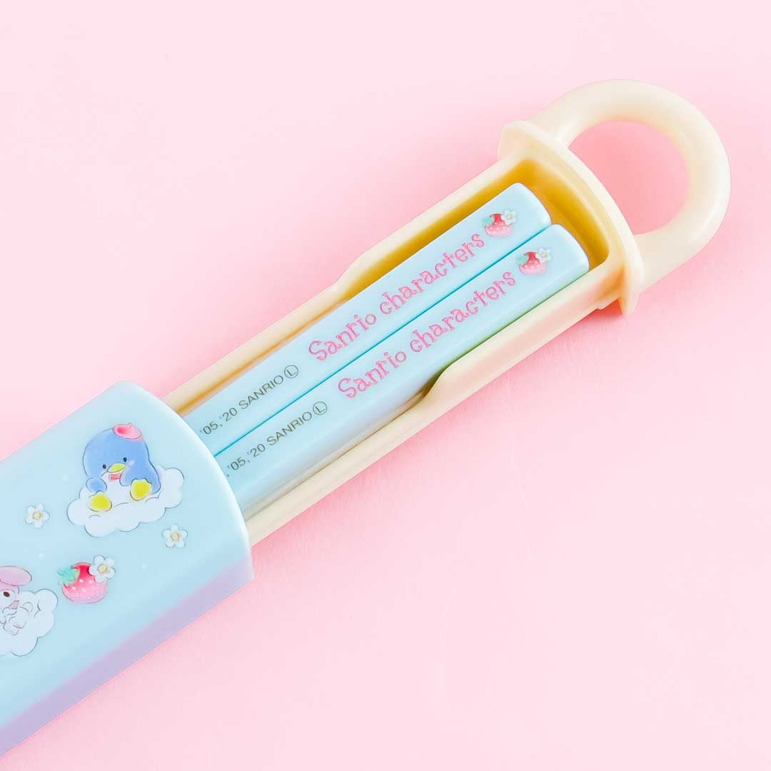 Sanrio Characters Strawberry Field Chopsticks Set
