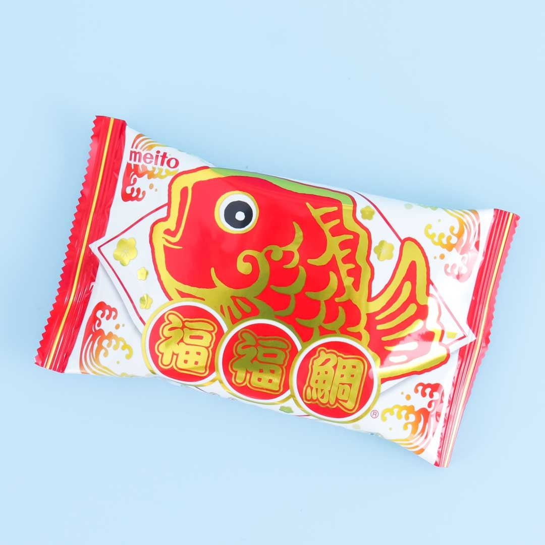 Meito Puku Puku Tai Fish Shaped Wafer - Chocolate