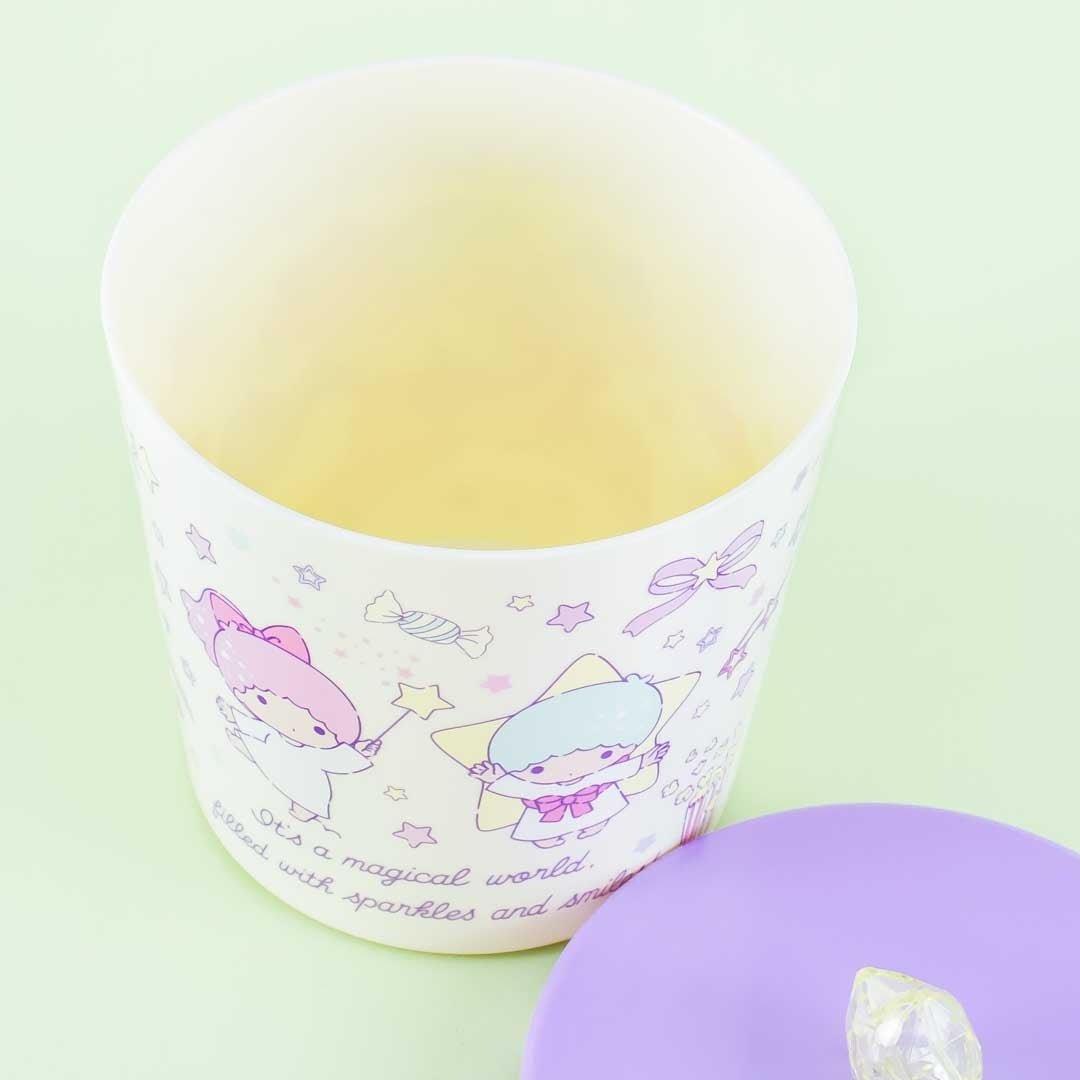 Little Twin Stars Unicorn Ride Round Storage Case