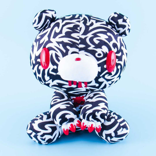 Gloomy Bear Plushie - Tribal Black With Blood / Big