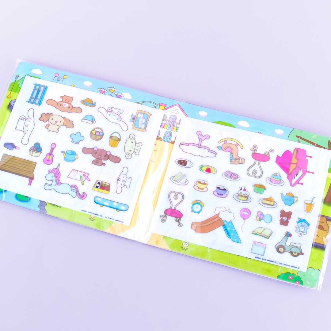 Cinnamoroll Cloud Town Sticker Book