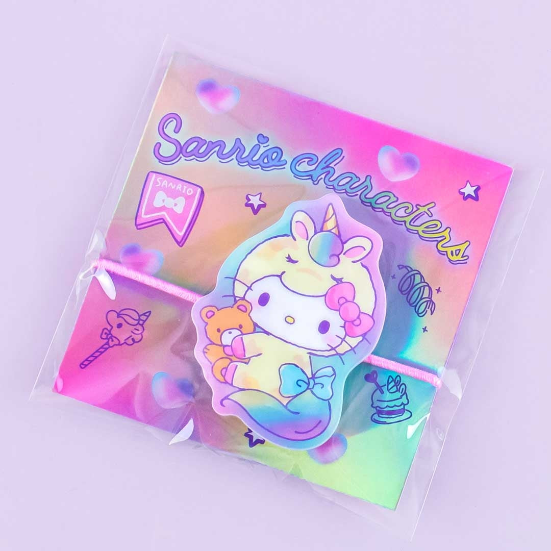 Hello Kitty Unicorn Acrylic Hair Tie