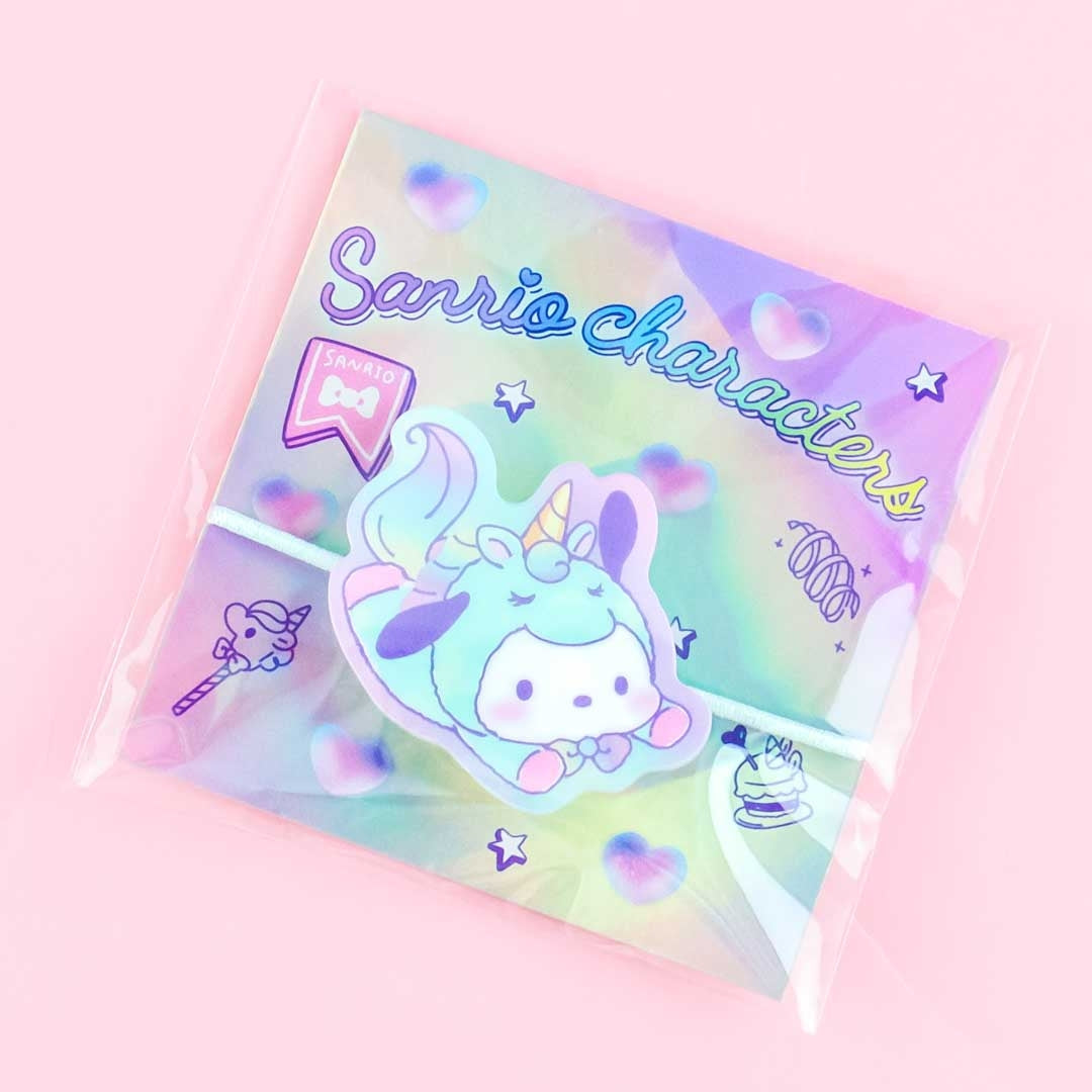 Pochacco Unicorn Acrylic Hair Tie