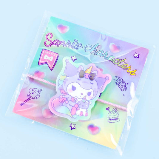 Kuromi Unicorn Acrylic Hair Tie