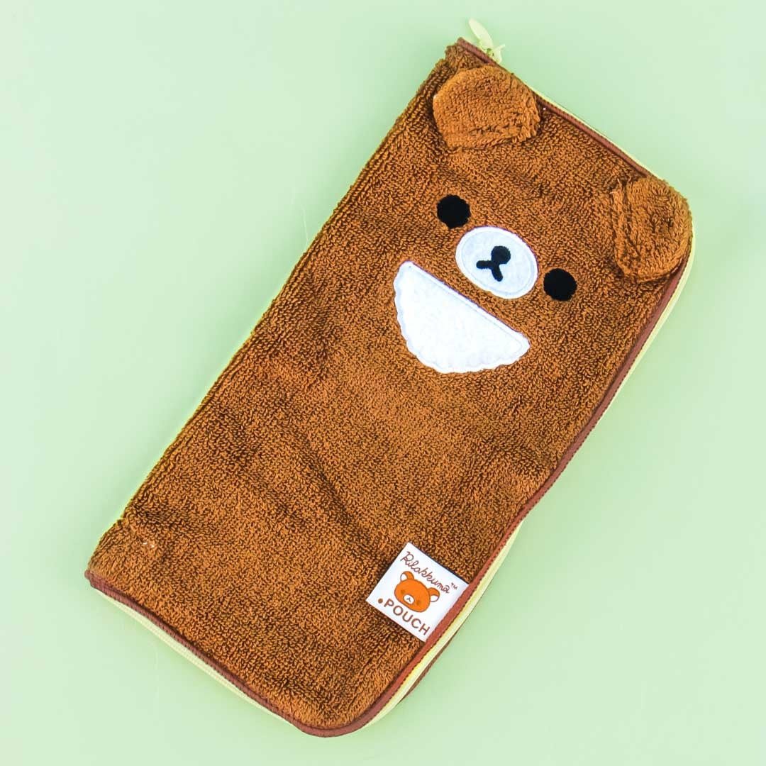 Rilakkuma Towel Pouch - Chairoikoguma