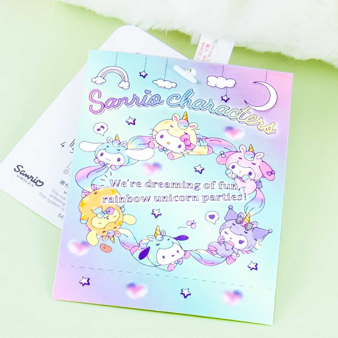 Hello Kitty Lying Unicorn Plushie - Medium
