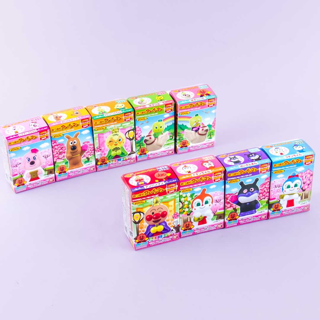 Anpanman Hinamatsuri Figure With Ramune Candy