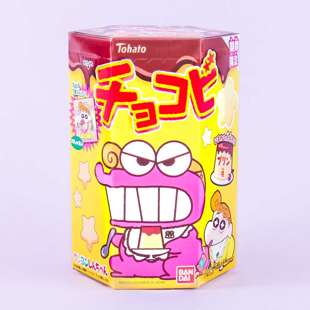 Tohato Crayon Shin-Chan Chocobi Corn Snacks - Pudding