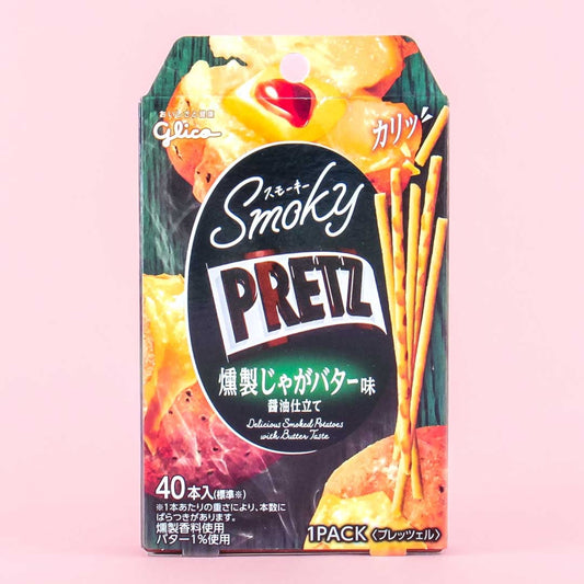 Glico Smoky Pretz Biscuit Sticks - Smoked Potato Butter