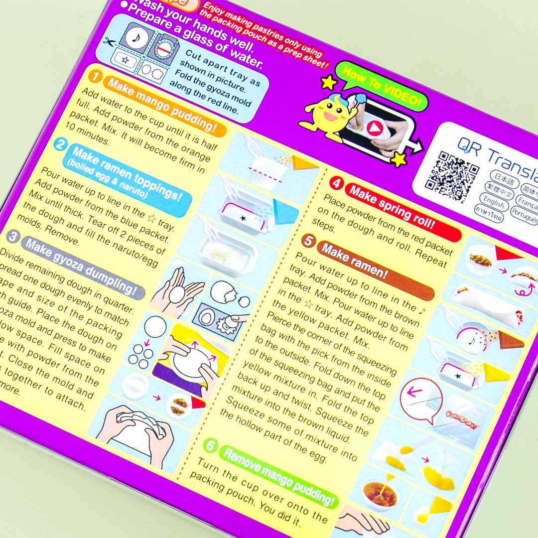 Kracie Popin’ Cookin’ Tanoshii Ramen DIY Candy Kit