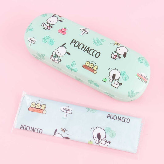 Pochacco Garden Eyeglass Hard Case