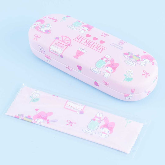 My Melody Cafe Eyeglass Hard Case