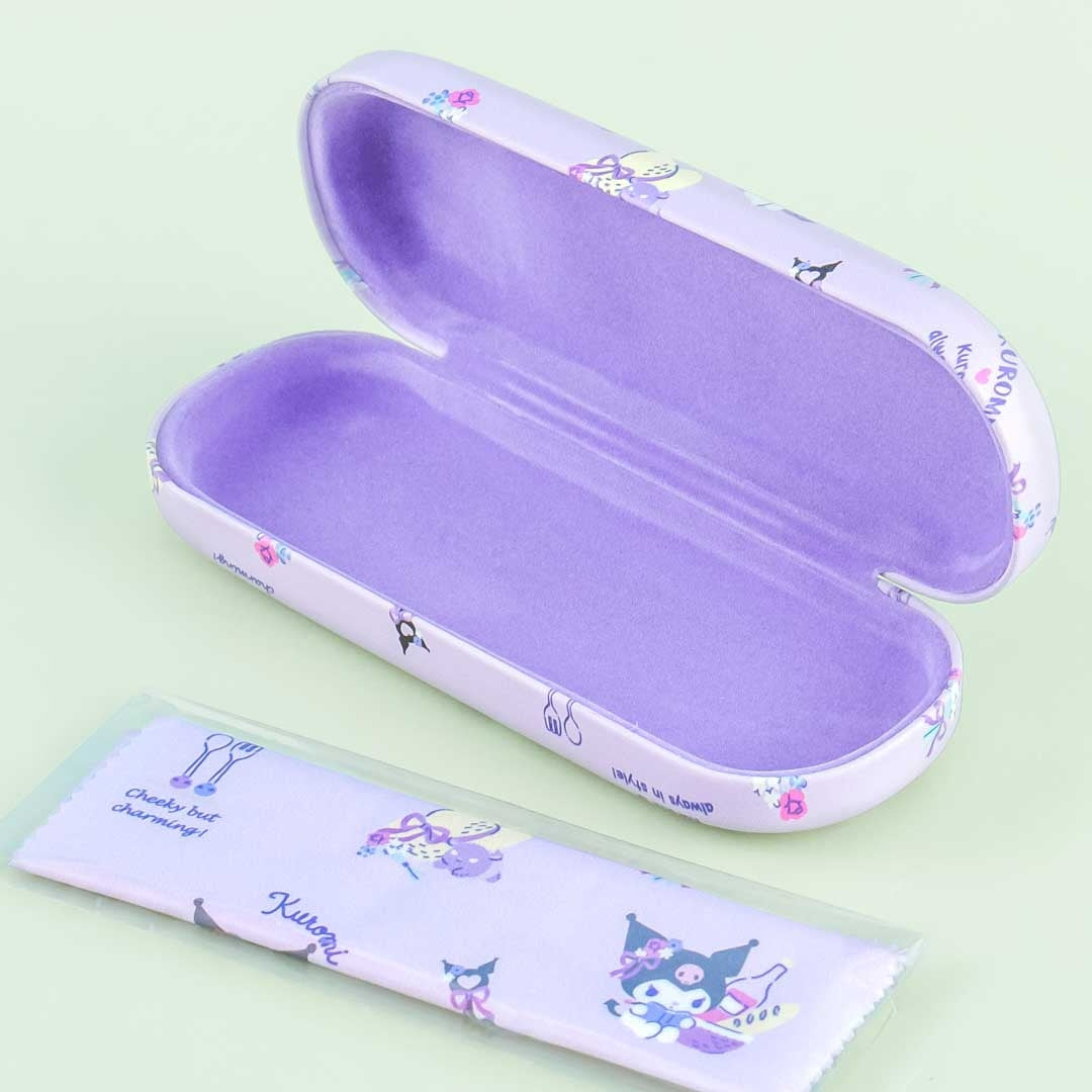Kuromi Picnic Time Eyeglass Hard Case