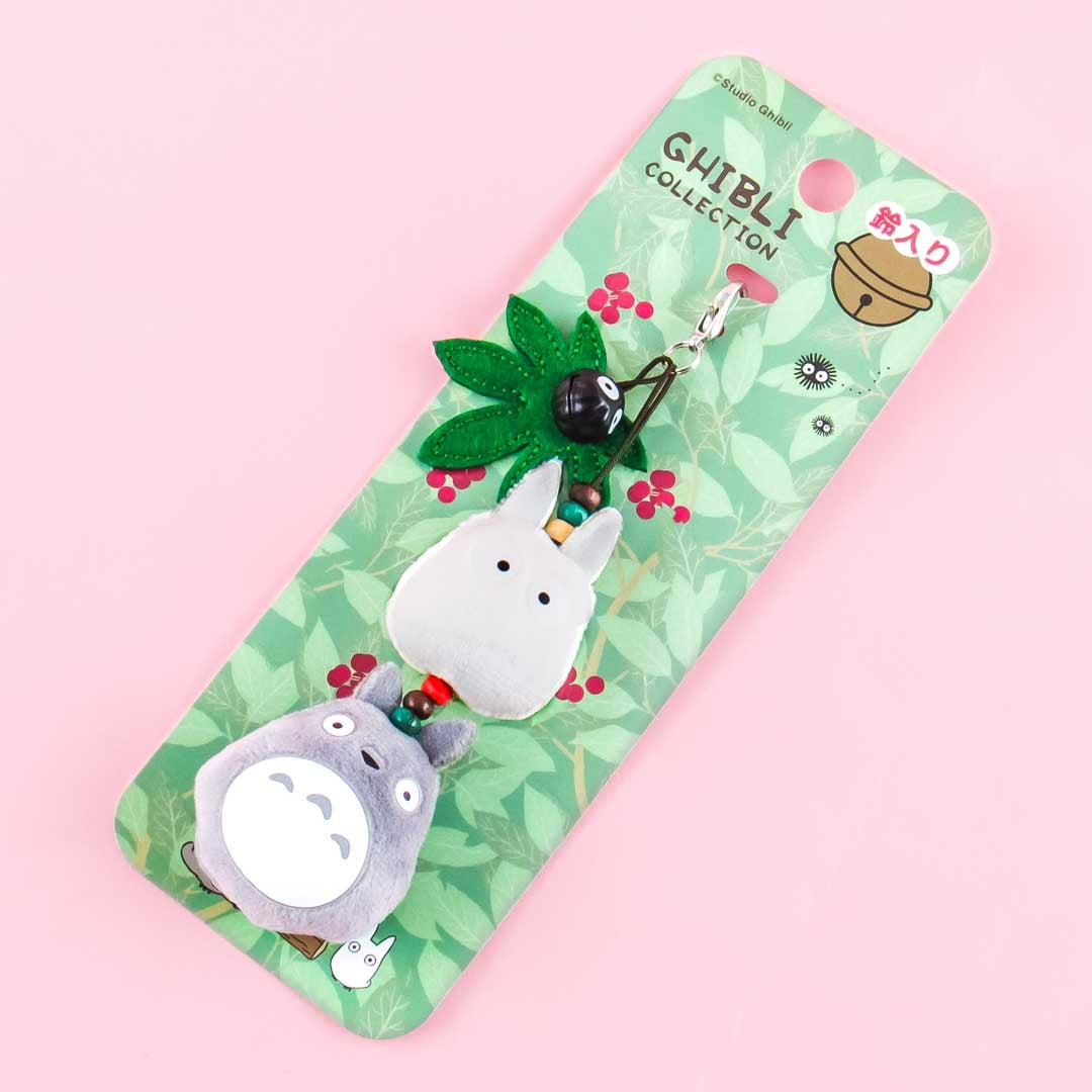 My Neighbor Totoro Bell Plushie Charm - Totoro & Chibi-Totoro