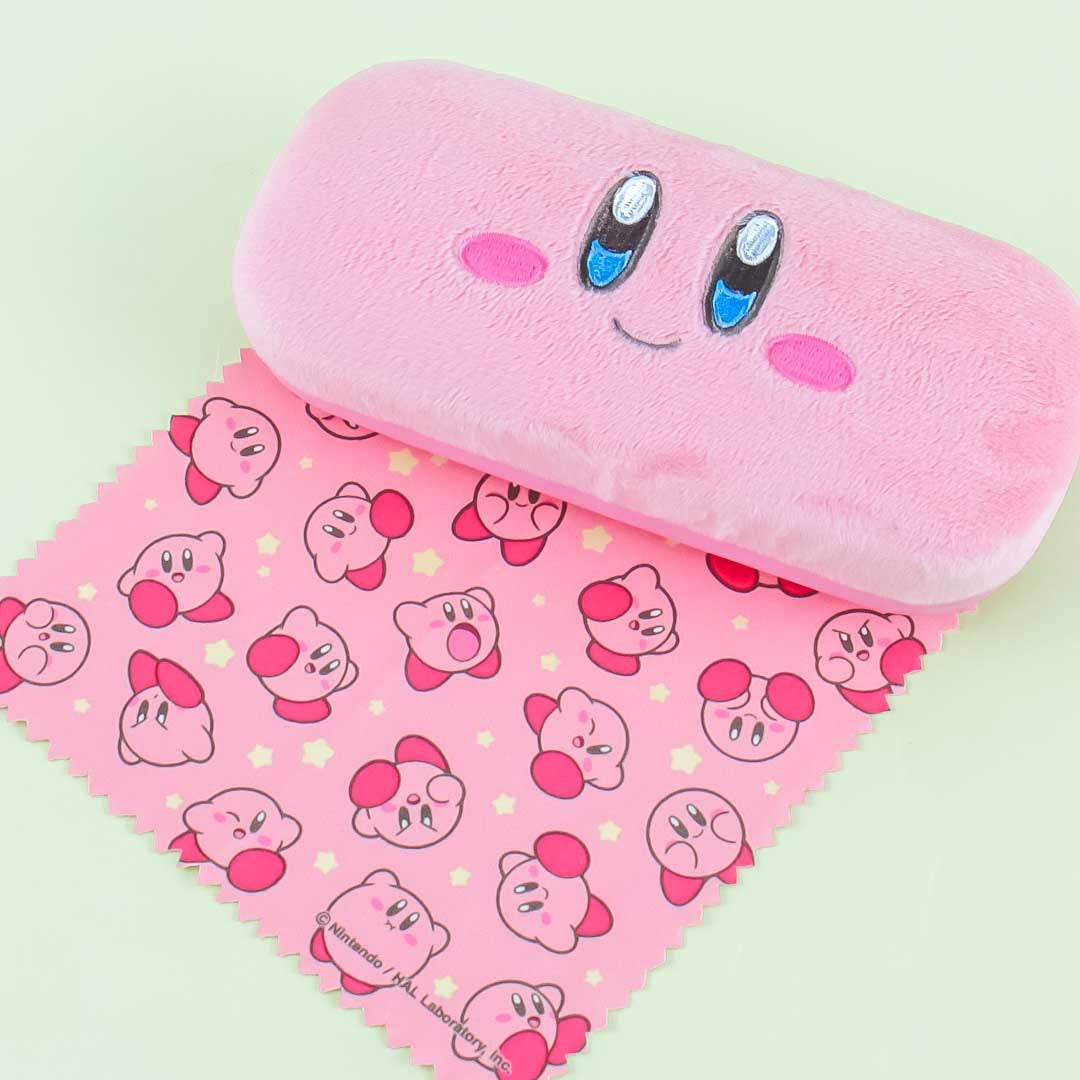 Kirby Fuzzy Eyeglass Hard Case