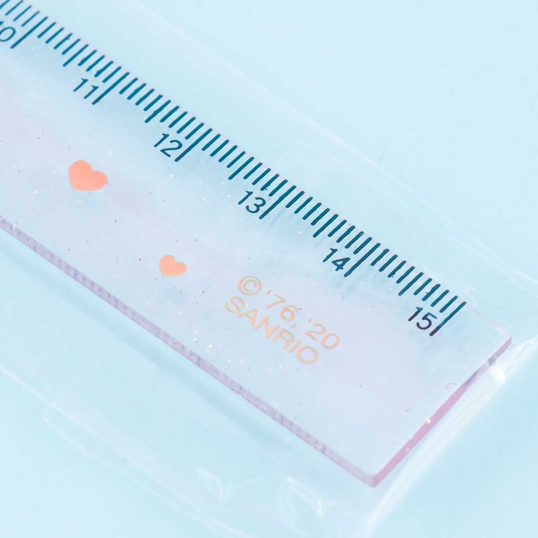 My Melody Glittery Ruler