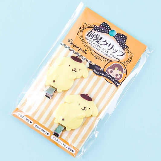 Pompompurin No-Trace Bangs Hair Clips