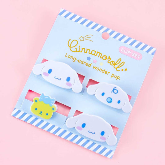 Cinnamoroll Office Clip Set