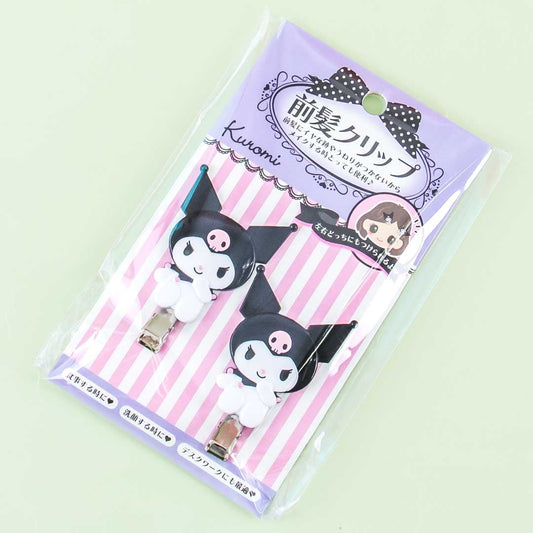 Kuromi No-Trace Bangs Hair Clips