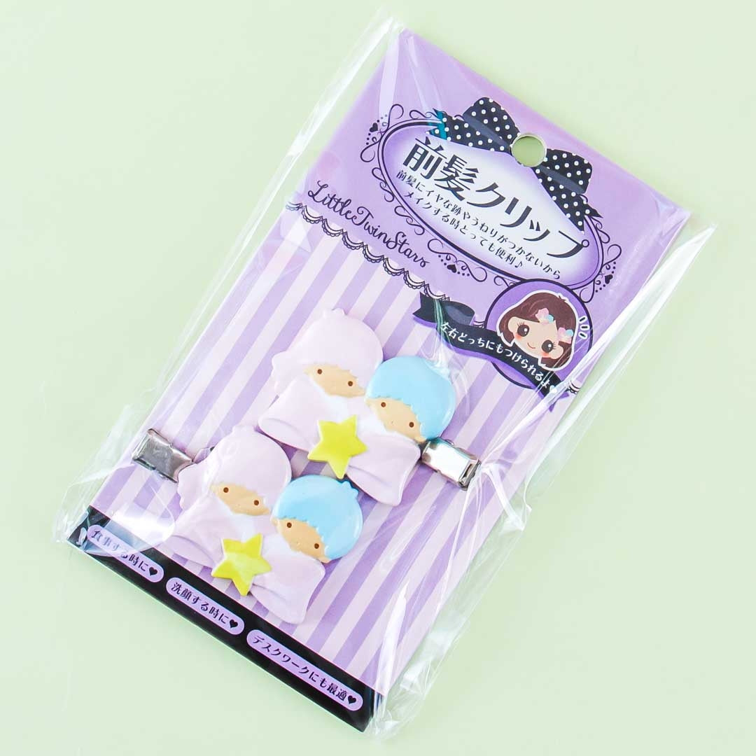 Little Twin Stars No-Trace Bangs Hair Clips