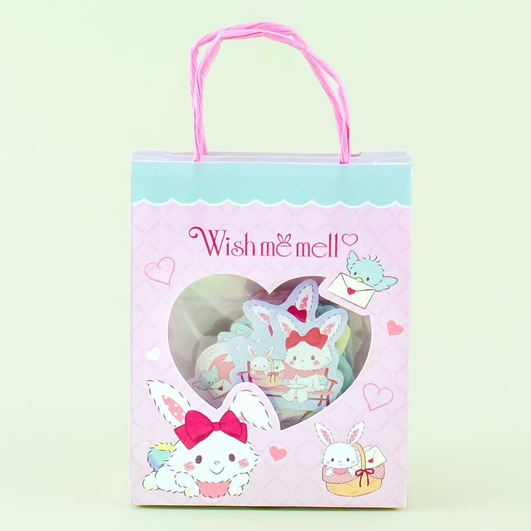 Wish me mell Shopping Bag Sticker Set