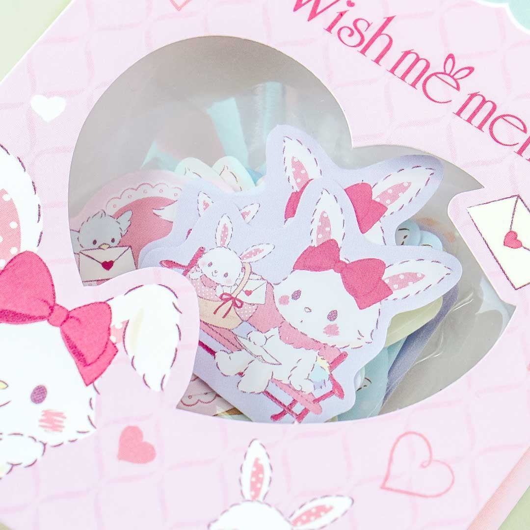 Wish me mell Shopping Bag Sticker Set