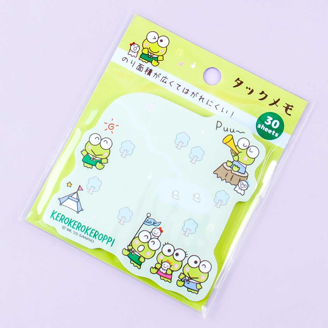 Kero Kero Keroppi Camping Adventure Sticky Notes