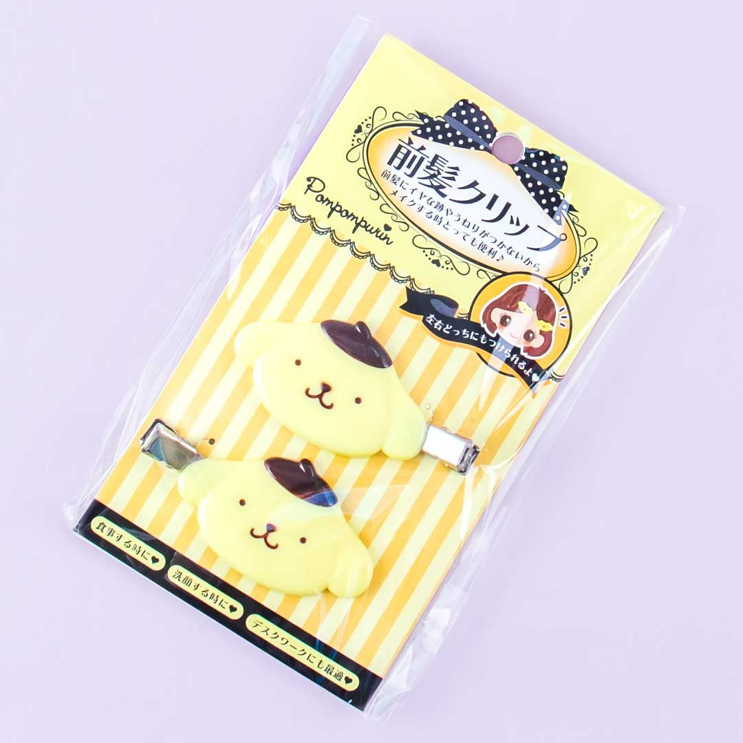 Pompompurin Side Bangs Hair Clips