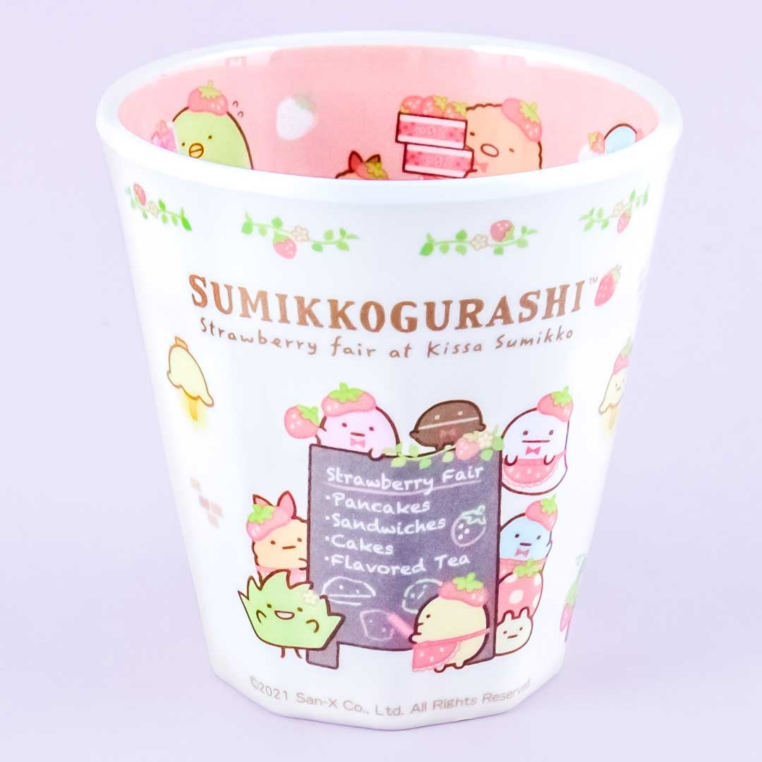Sumikko Gurashi Strawberry Fair Cup