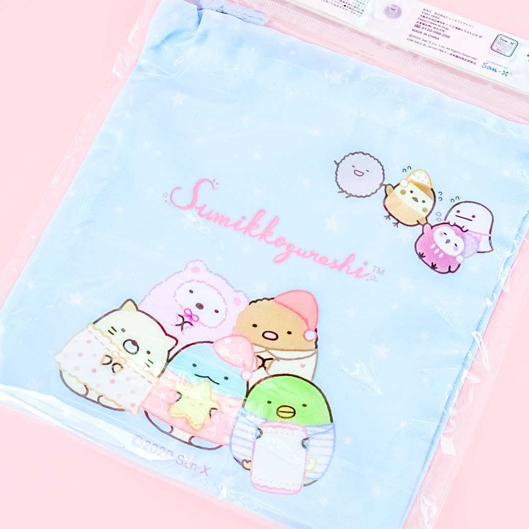 Sumikko Gurashi Slumber Party Drawstring Bag