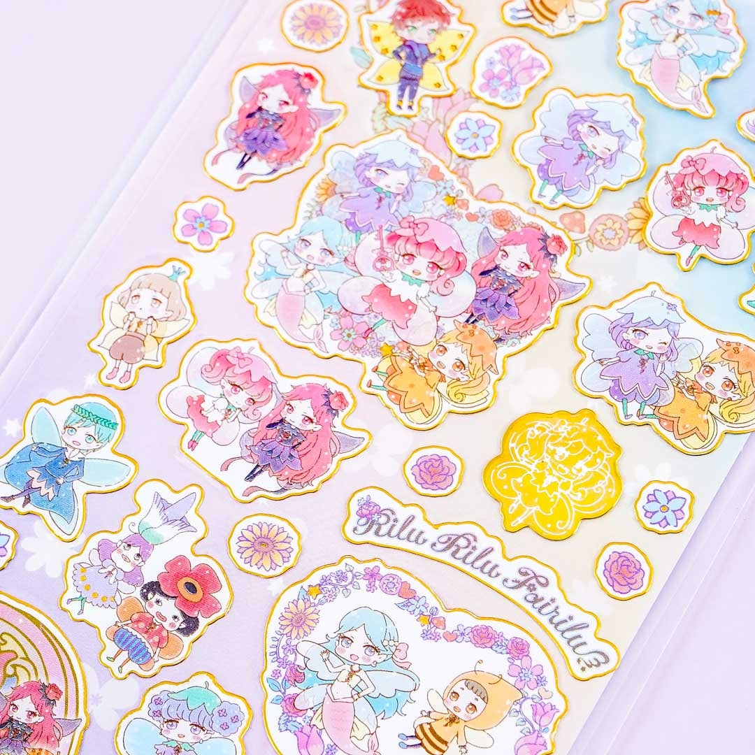 Rilu Rilu Fairilu Flowery Stickers