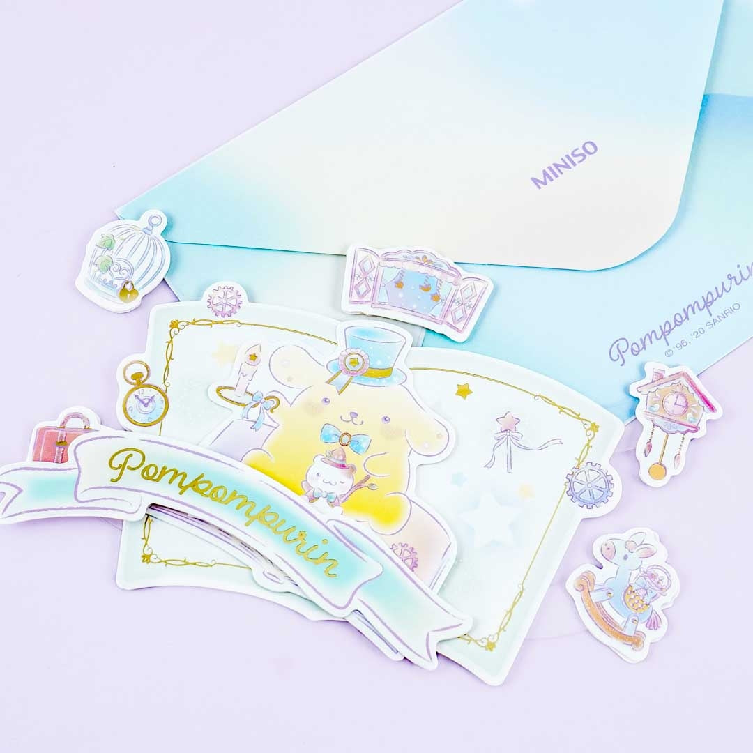 Pompompurin Magical Place Pop-Up Greeting Card