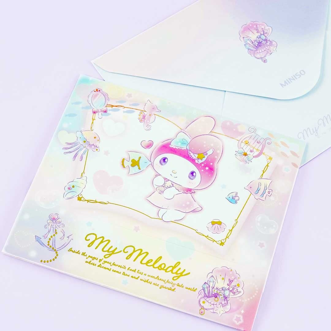 My Melody Fantasy Pop-Up Greeting Card
