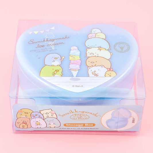 Sumikko Gurashi Ice Cream Heart Storage Container