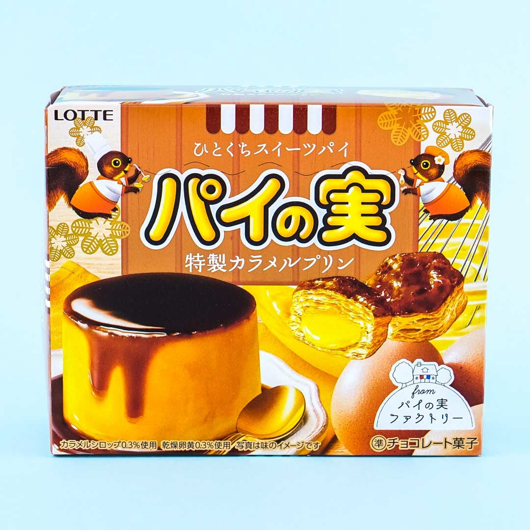 Lotte Pai No Mi Pastries - Caramel Pudding