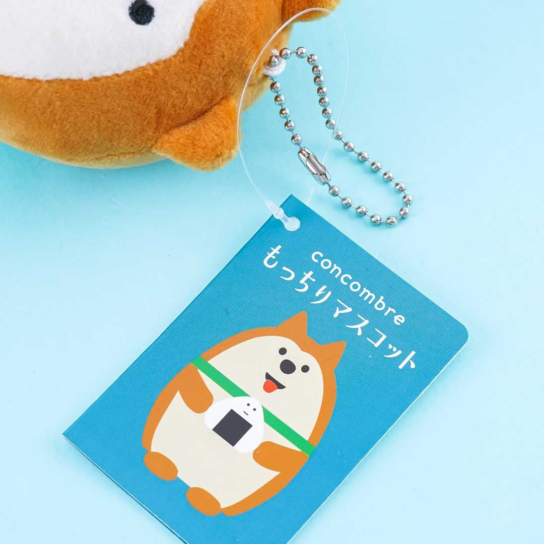 Concombre Shiba Inu With Onigiri Plushie - Small