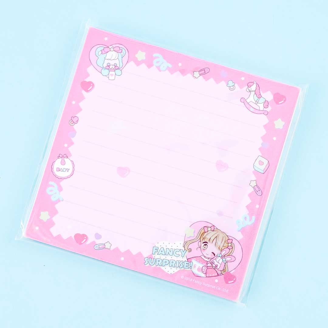 Fancy Surprise! Baby Bunny Memo Pad