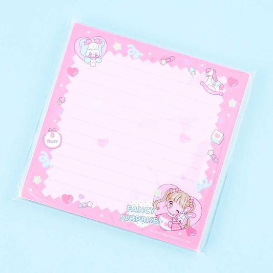 Fancy Surprise! Baby Bunny Memo Pad
