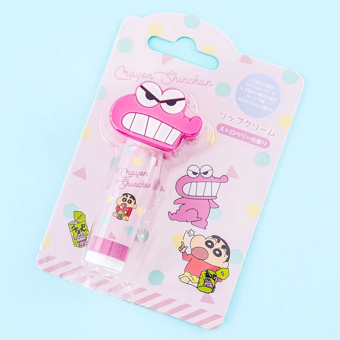 Crayon Shin-Chan Lip Cream - Waniyama-san / Strawberry
