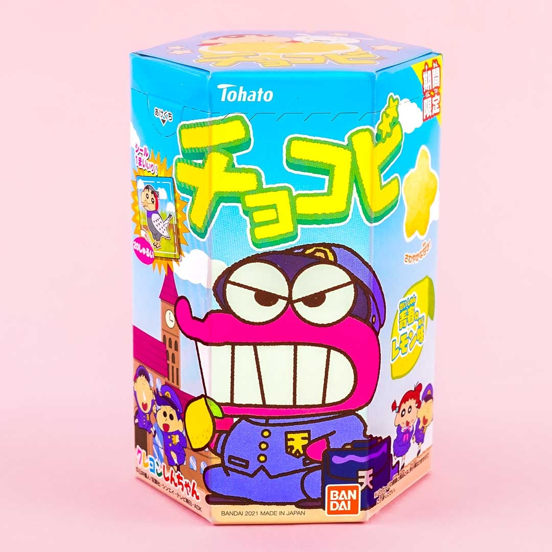 Crayon Shin-Chan Chocobi Corn Snacks - Lemon