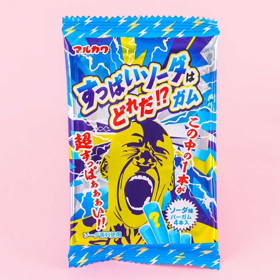 Marukawa Which Is Sour Soda?!! Gum