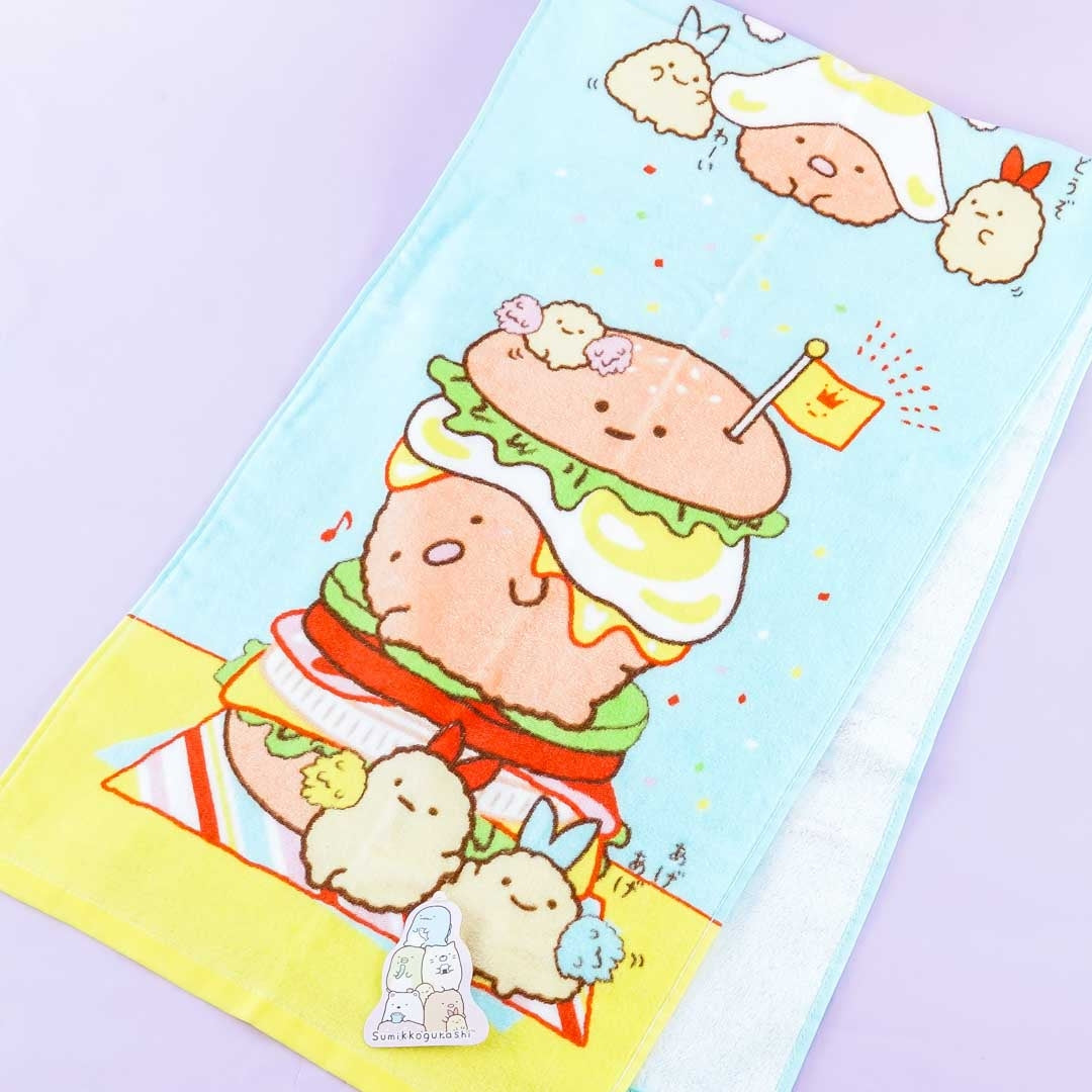 Sumikko Gurashi Burger Long Towel