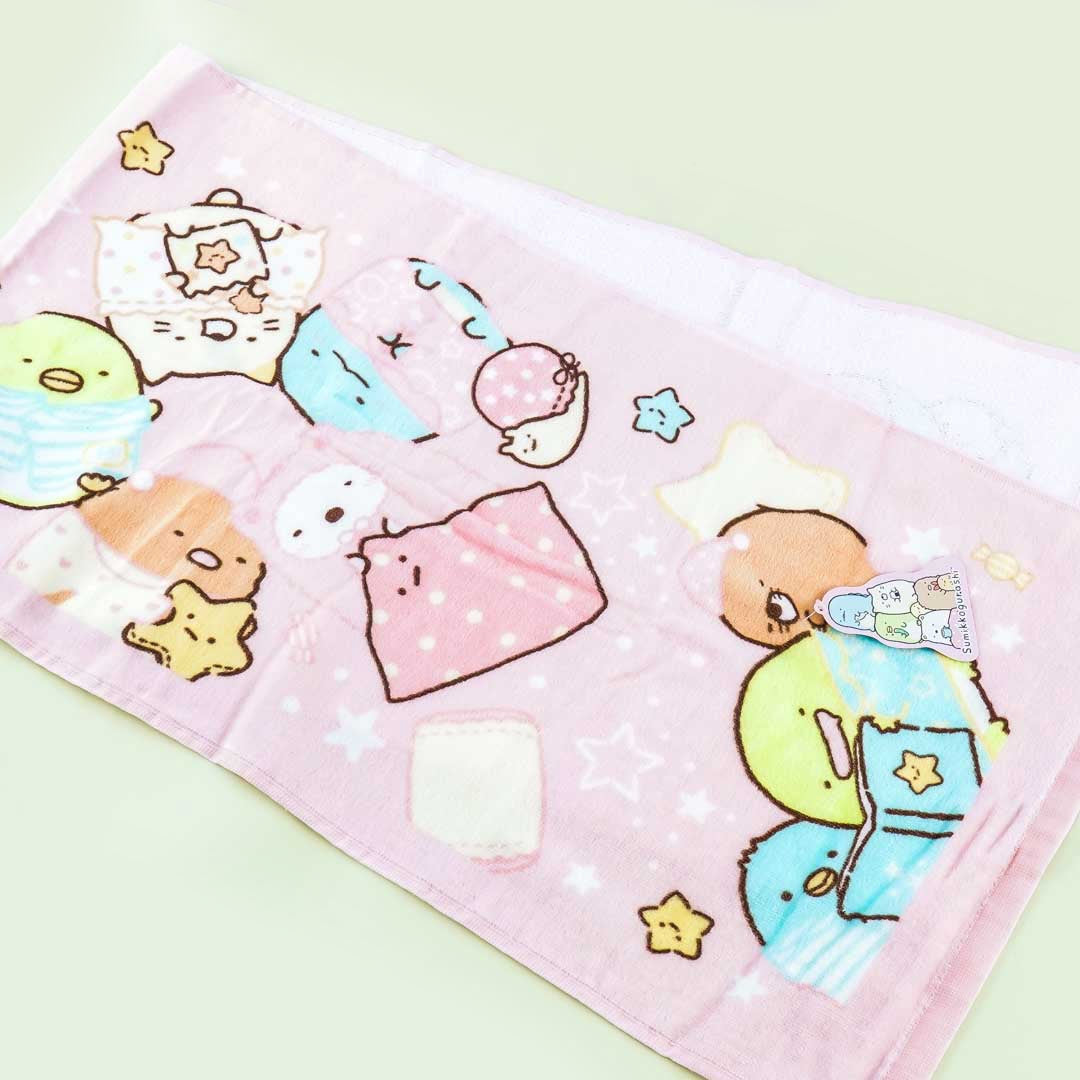 Sumikko Gurashi Bed Time Long Towel