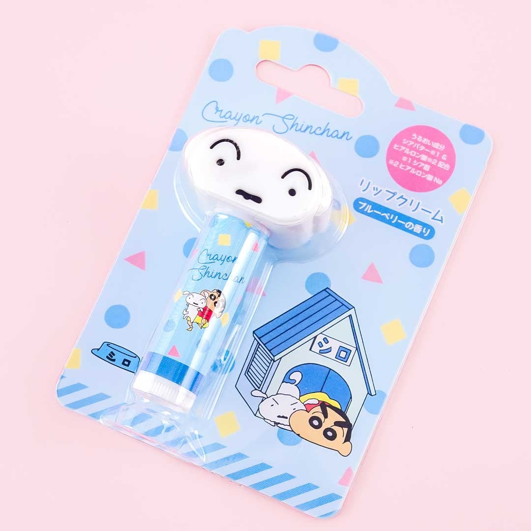 Crayon Shin-Chan Lip Cream - Shiro / Blueberry